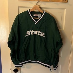 Boy's Michigan State University Nylon Pullover — size XL (16-20)